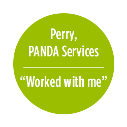 Panda Services testimonial - Worked with me