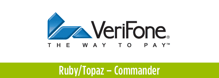 Verifone Ruby/Topaz — Commander